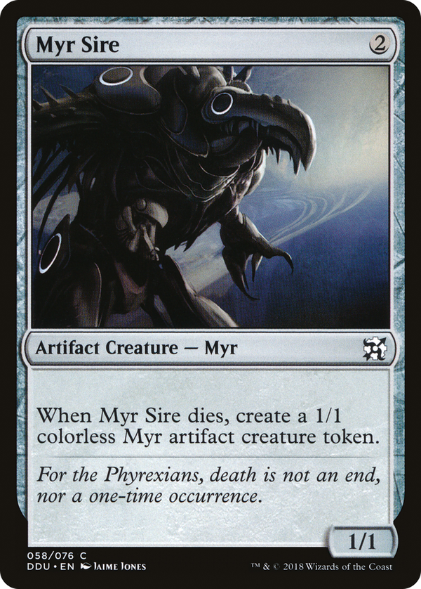 Myr Sire (ddu)