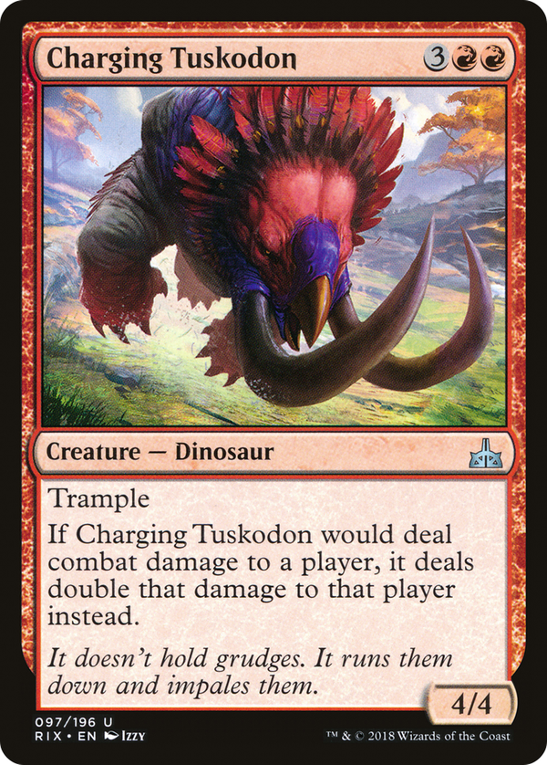 Charging Tuskodon (rix)