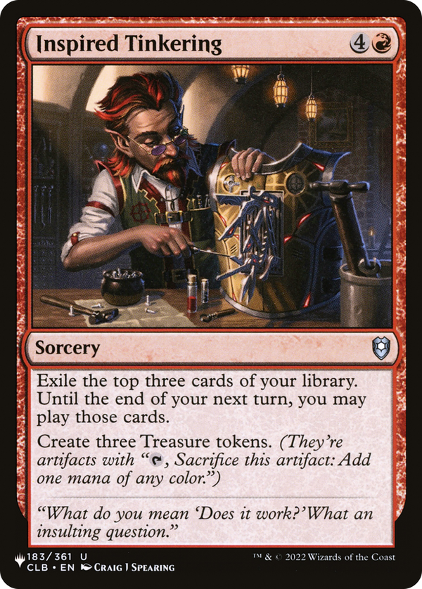 Inspired Tinkering (plst)