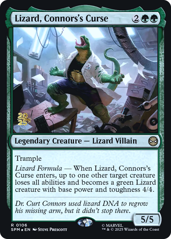 Lizard, Connors's Curse (pspm)
