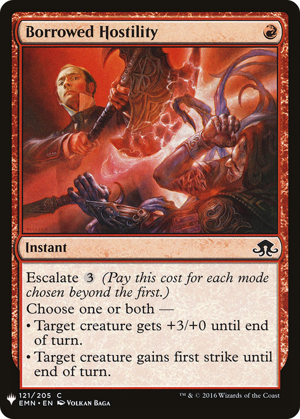 Borrowed Hostility (plst)