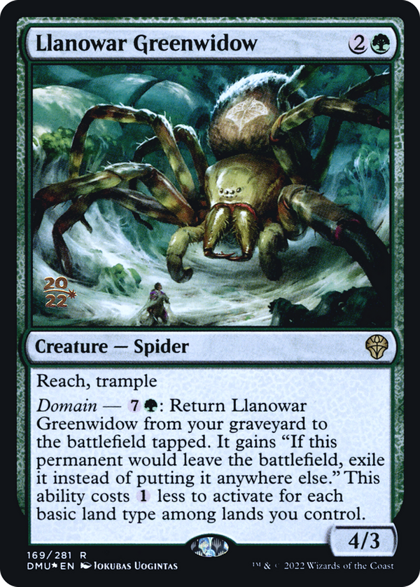 Llanowar Greenwidow (pdmu)