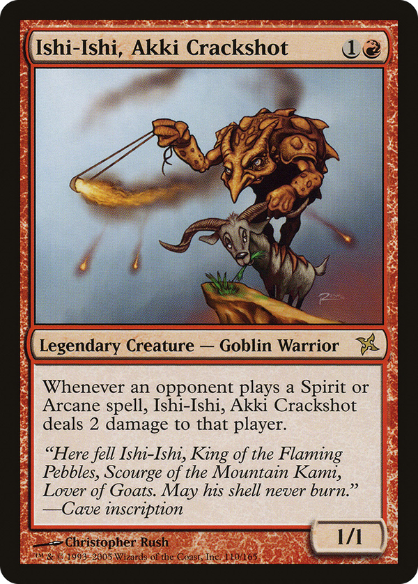 Ishi-Ishi, Akki Crackshot (bok)