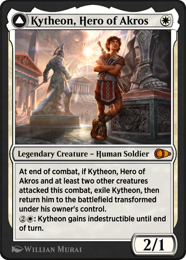 Kytheon, Hero of Akros // Gideon, Battle-Forged (pio)