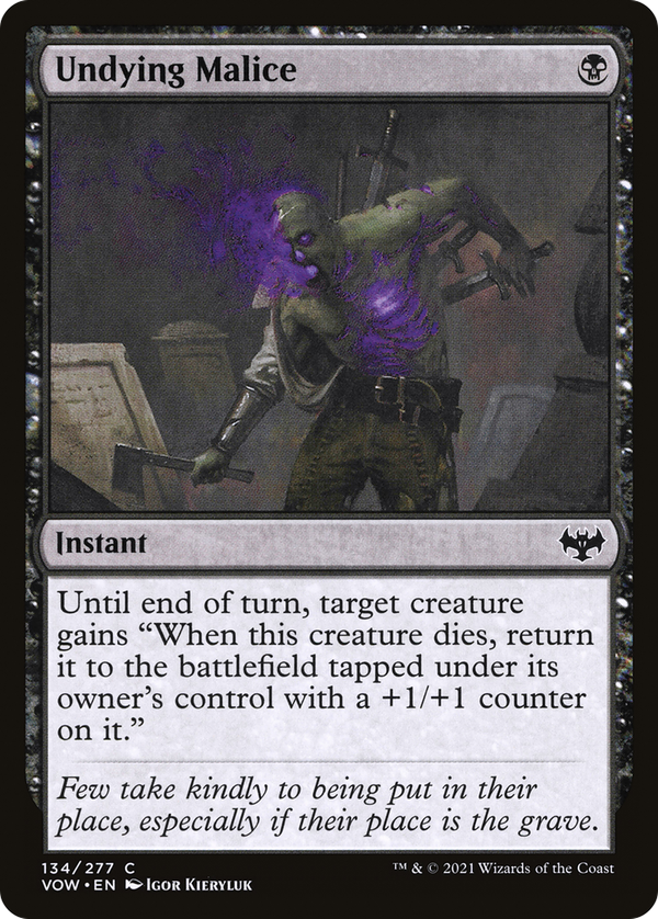 Undying Malice (vow)