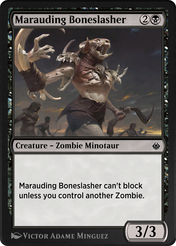 Marauding Boneslasher (akr)