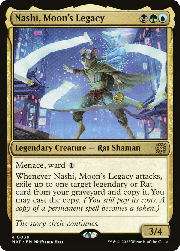 Nashi, Moon's Legacy (mat)