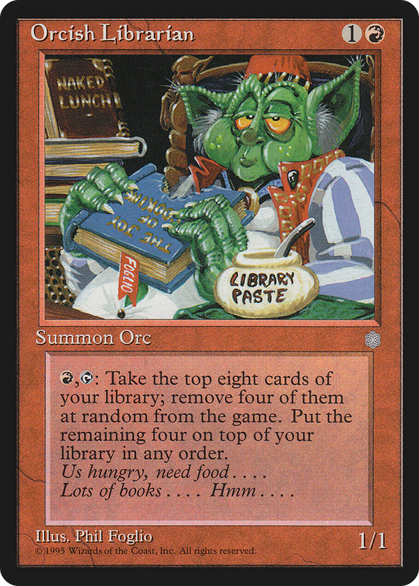 Orcish Librarian (ice)