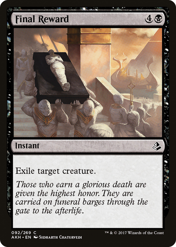 Final Reward (akh)