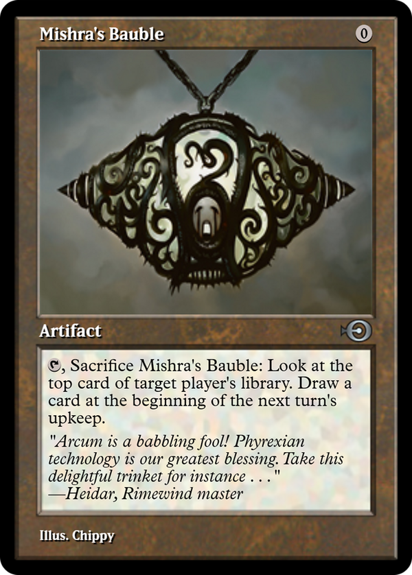 Mishra's Bauble (prm)
