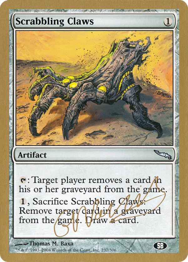 Scrabbling Claws (wc04)