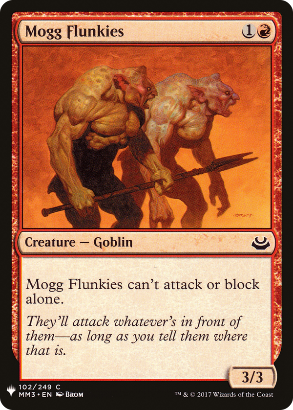 Mogg Flunkies (plst)