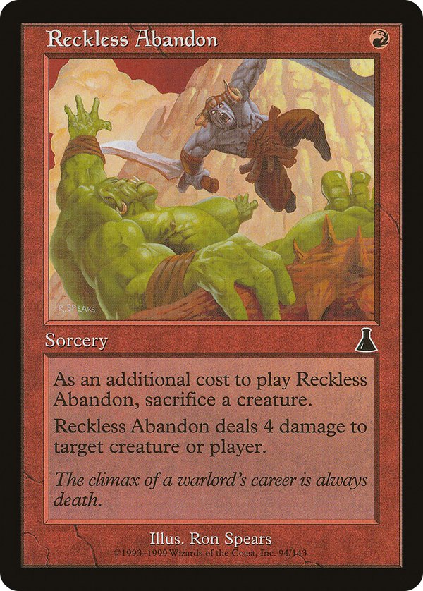 Reckless Abandon (uds)