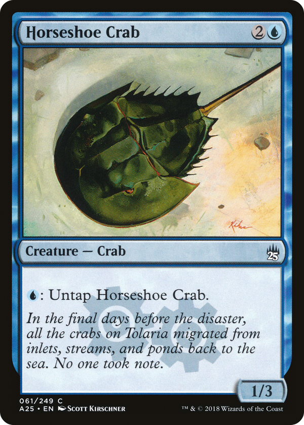 Horseshoe Crab (a25)