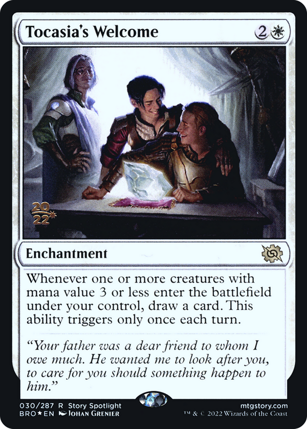 Tocasia's Welcome (pbro)