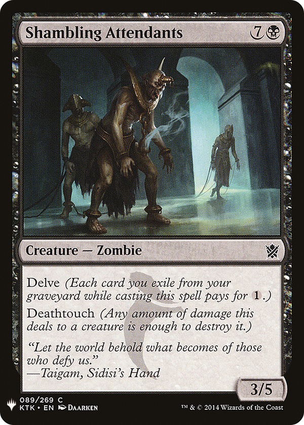 Shambling Attendants (plst)