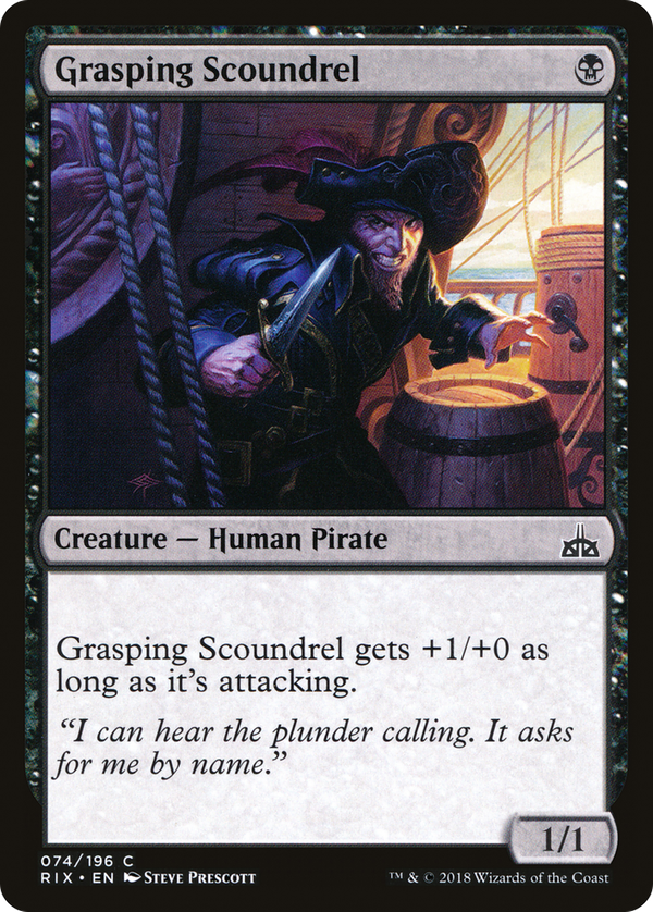 Grasping Scoundrel (rix)