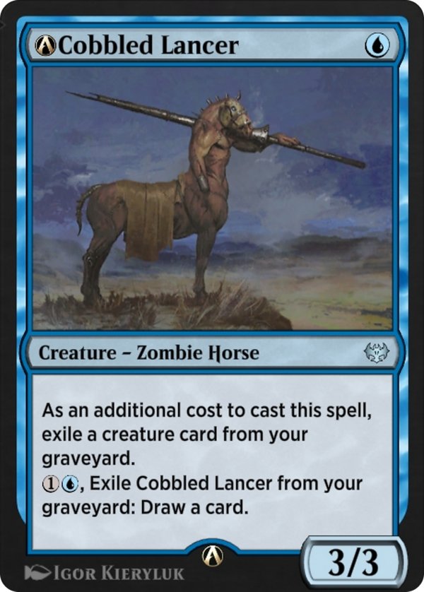 A-Cobbled Lancer (vow)