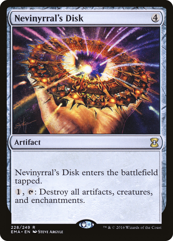Nevinyrral's Disk (ema)