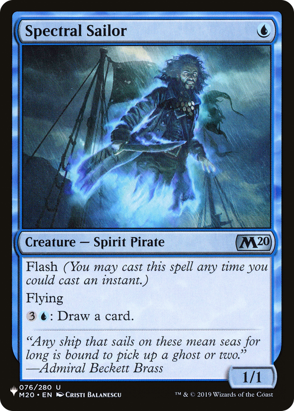Spectral Sailor (plst)