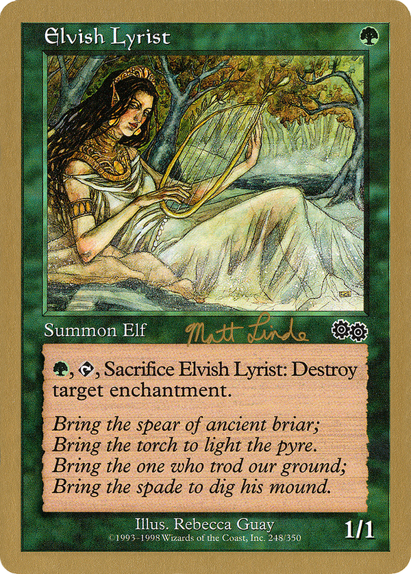 Elvish Lyrist (wc99)