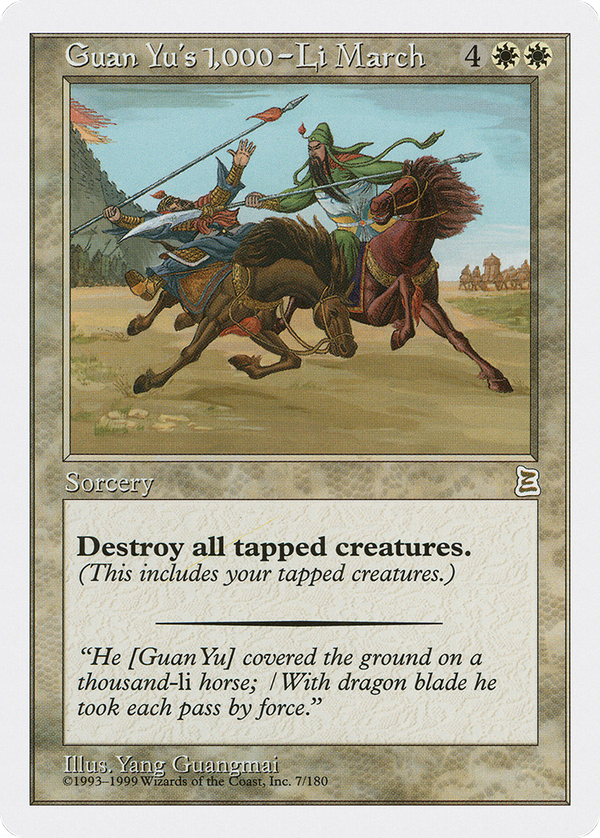 Guan Yu's 1,000-Li March (ptk)