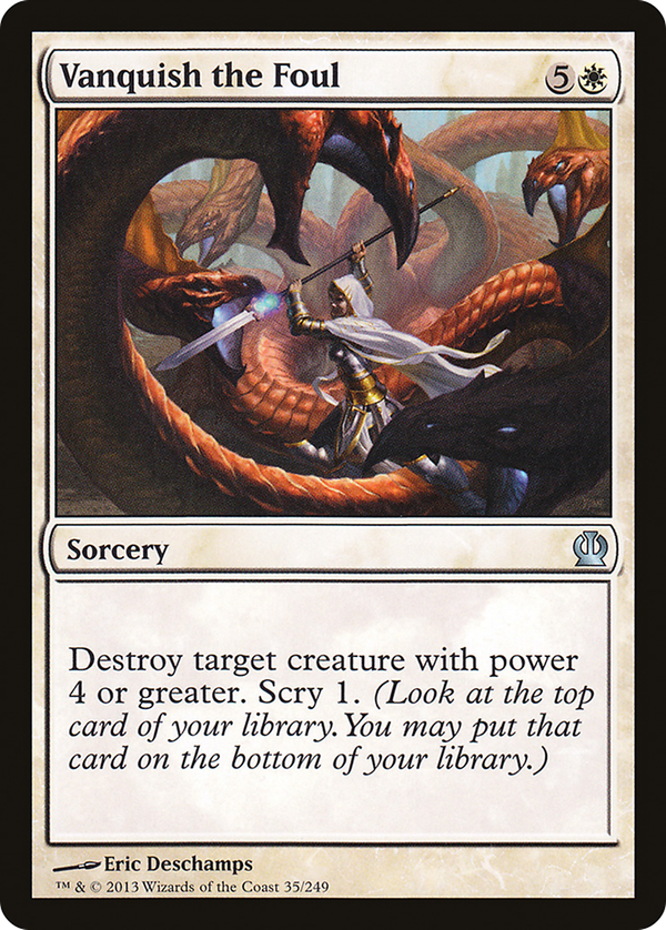 Vanquish the Foul (ths)