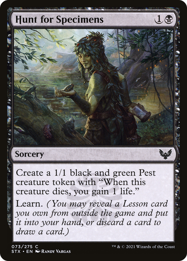 Hunt for Specimens (stx)