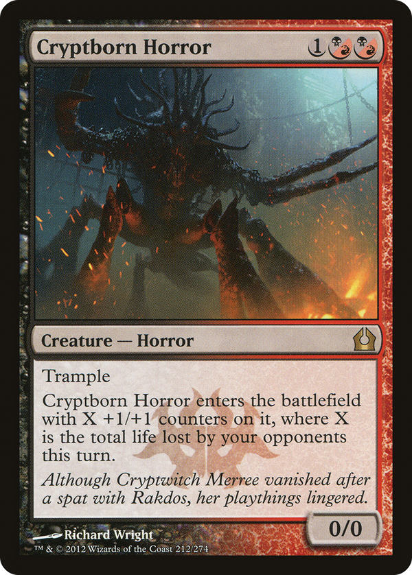 Cryptborn Horror (rtr)