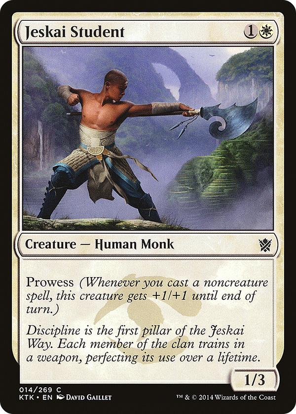 Jeskai Student (ktk)