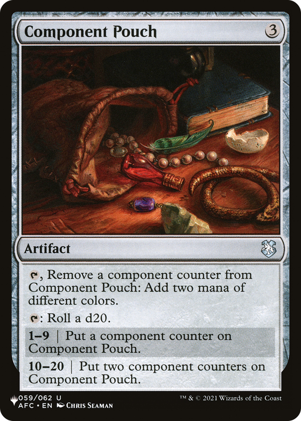 Component Pouch (plst)