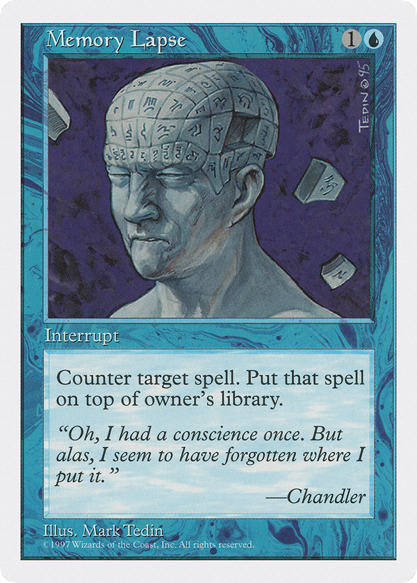 Memory Lapse (5ed)