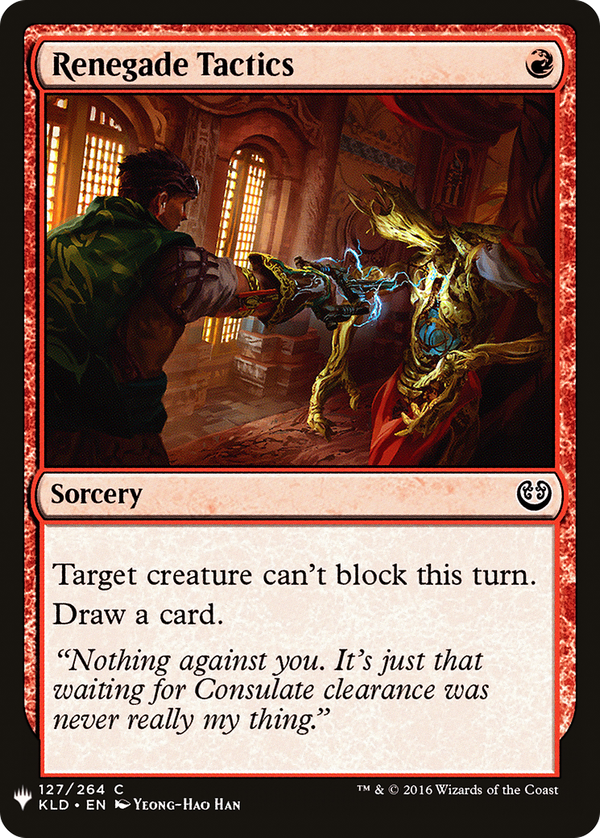 Renegade Tactics (plst)