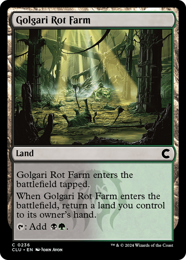 Golgari Rot Farm (clu)