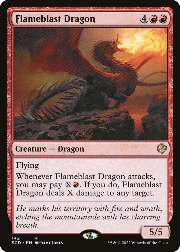 Flameblast Dragon (scd)
