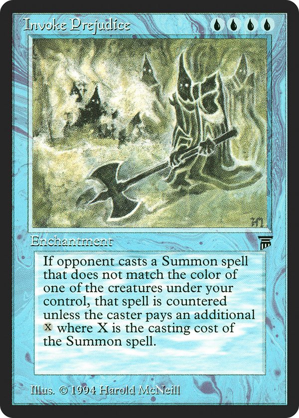 Invoke Prejudice (leg)