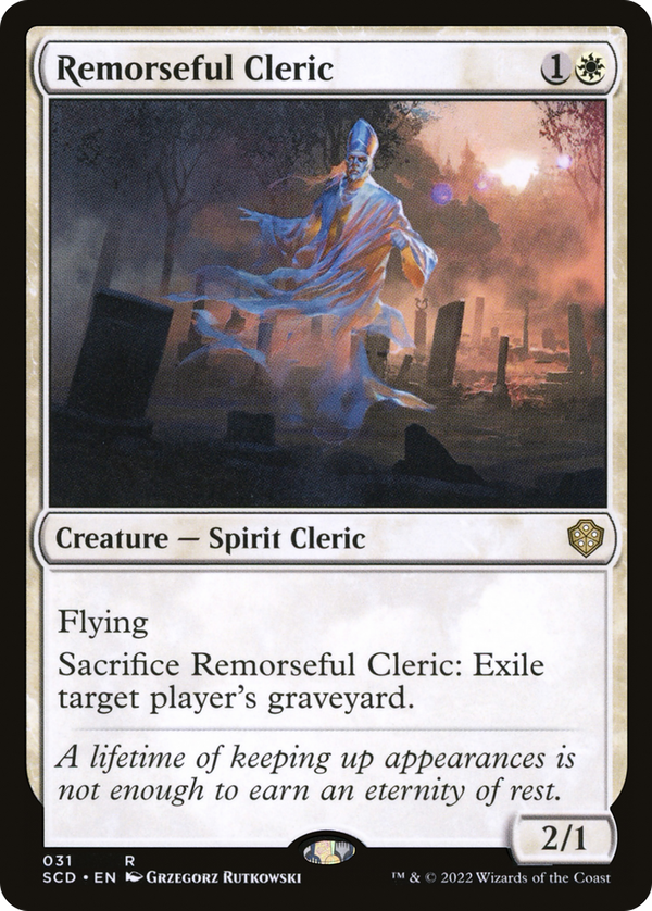 Remorseful Cleric (scd)