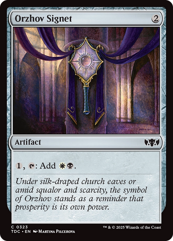 Orzhov Signet (tdc)