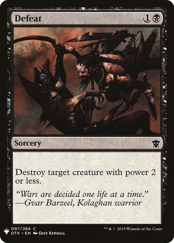 Defeat (plst)