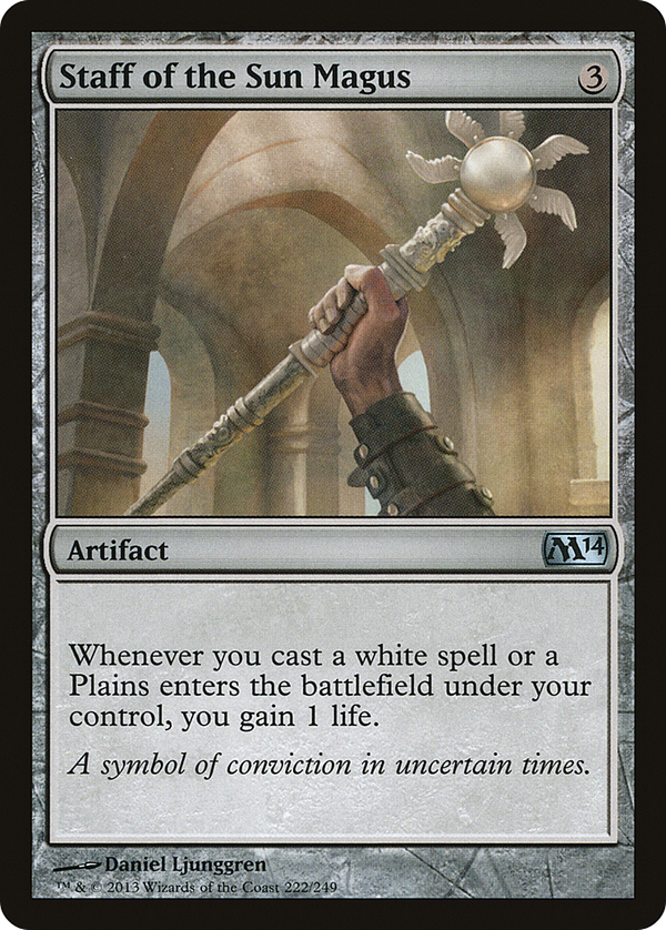Staff of the Sun Magus (m14)
