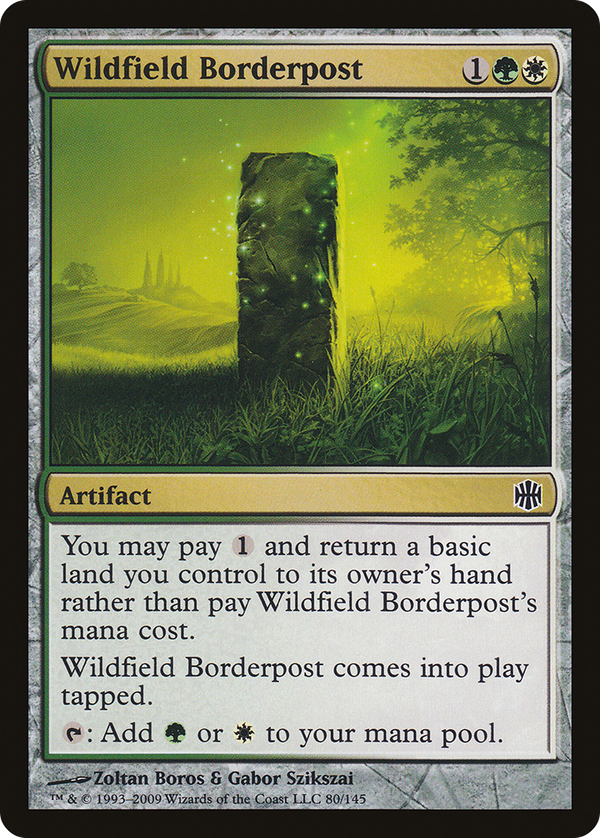 Wildfield Borderpost (arb)