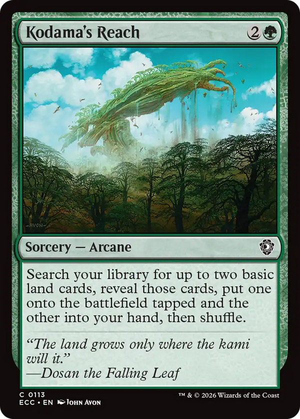 Kodama's Reach (ecc)