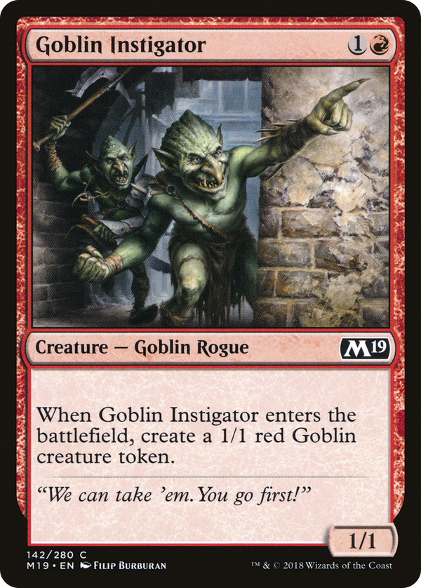 Goblin Instigator (m19)