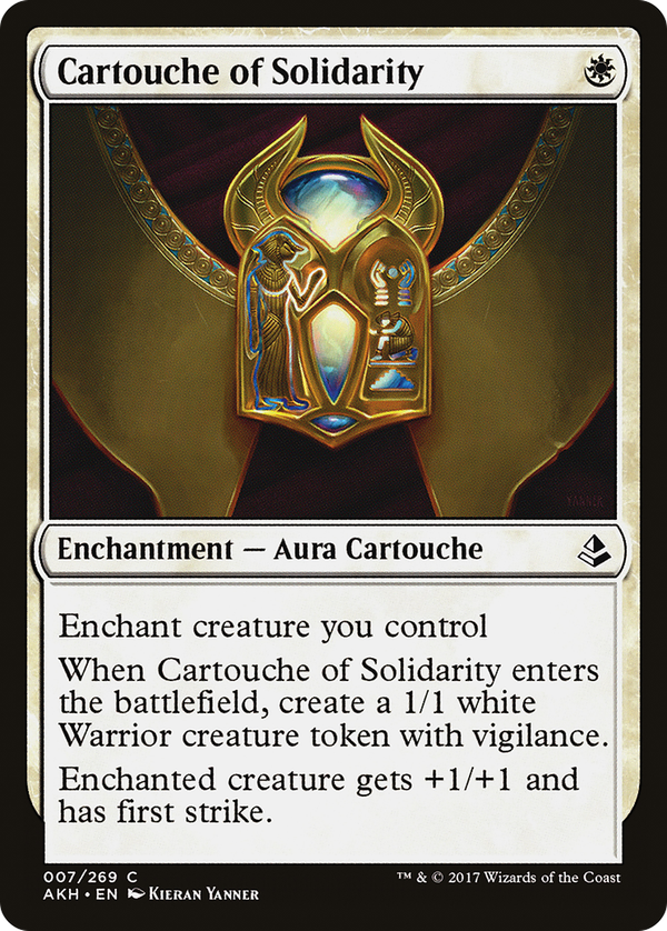 Cartouche of Solidarity (akh)