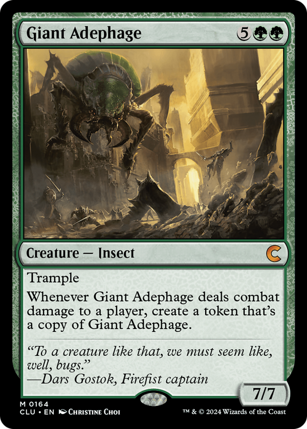 Giant Adephage (clu)