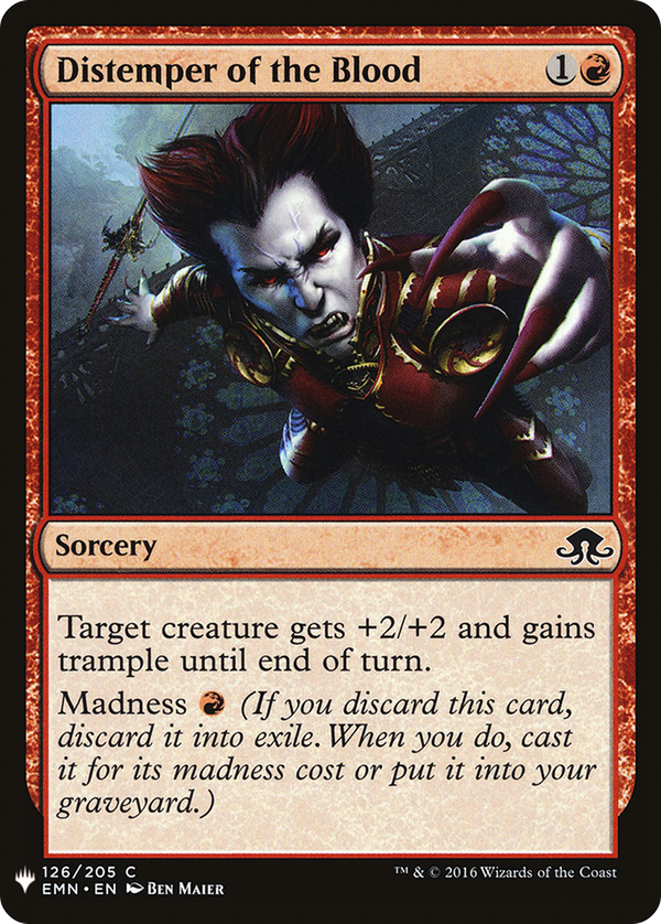Distemper of the Blood (plst)