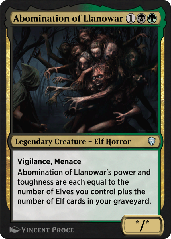 Abomination of Llanowar (ha4)