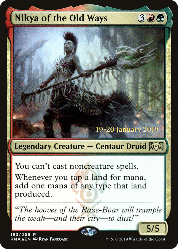 Nikya of the Old Ways (prna)