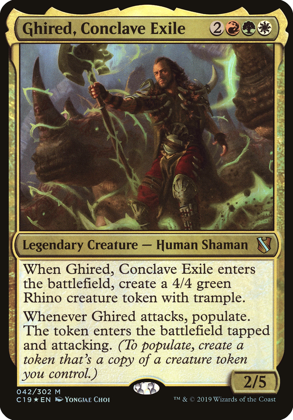 Ghired, Conclave Exile (oc19)