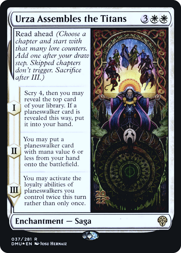 Urza Assembles the Titans (pdmu)